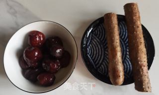山药红枣桂花糕的做法步骤：1