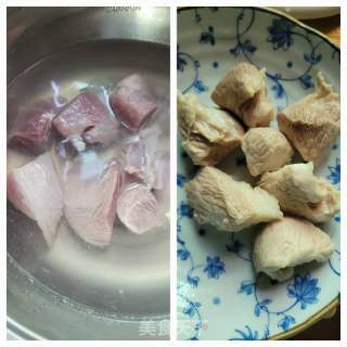 海底椰苹果炖瘦肉汤的做法步骤：3