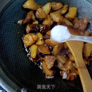 板栗烧肉的做法步骤：16
