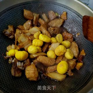 板栗烧肉的做法步骤：17