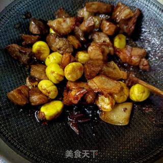 板栗烧肉的做法步骤：20