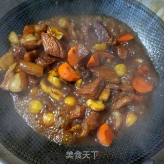 板栗烧肉的做法步骤：24