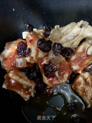 蔓越莓小排骨的做法步骤：3