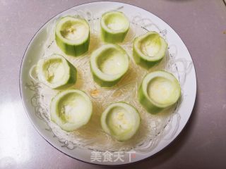 蒜蓉粉丝蒸丝瓜的做法步骤：5