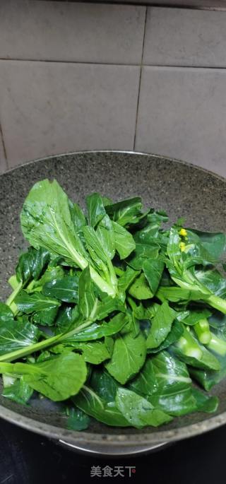 蒜香菜心的做法步骤：5