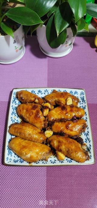 冰花梅酱烧鸡中翅的做法步骤：15