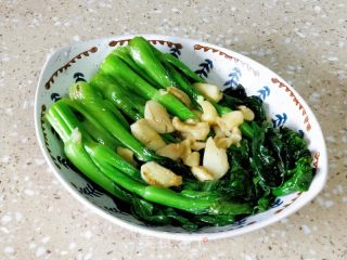 爆炒油菜心的做法步骤：8