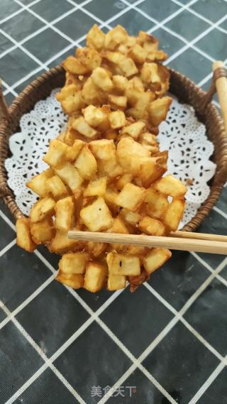 红薯饼的做法步骤：8