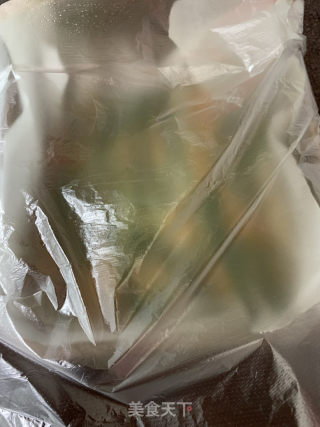 簡單蔬菜香腸佛卡夏面包（免出膜）的做法步骤：11
