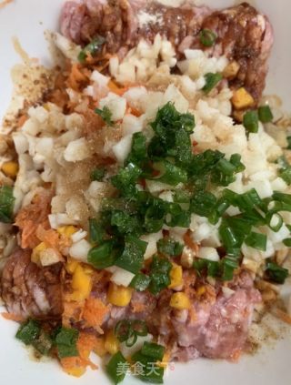 香煎蓮藕餅的做法步骤：2