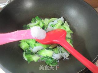 魔芋结炒青菜的做法步骤：7