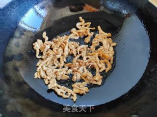 豇豆豆干炒肉丝的做法步骤：5