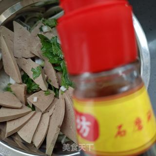 大葱拌羊肝的做法步骤：7