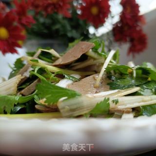 大葱拌羊肝的做法步骤：10