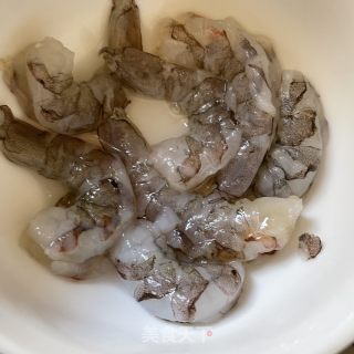 基围虾水蒸蛋的做法步骤：1