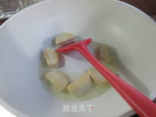 鲜素鸡烧排骨的做法步骤：3