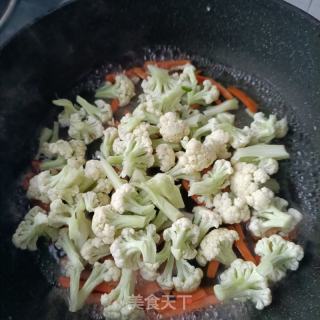 肉沫炒花椰菜的做法步骤：3