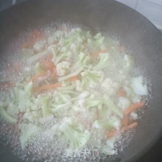 肉沫炒花椰菜的做法步骤：4
