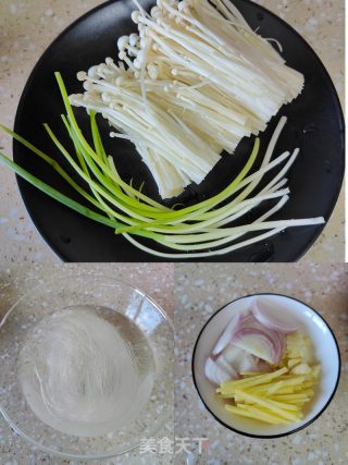 生蚝粉丝煲的做法步骤：3
