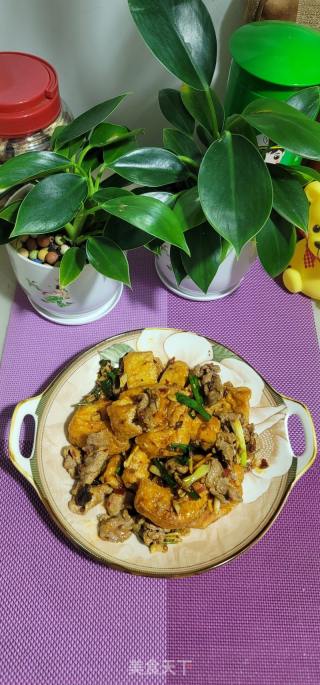 油豆腐烧肉的做法步骤：14