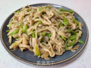 茄子丝炒青椒的做法步骤：4