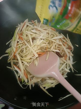 素炒茭白的做法步骤：7