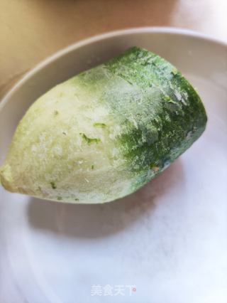 凉拌青萝卜的做法步骤：1