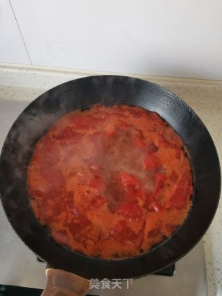 西红柿鸡蛋面片儿汤的做法步骤：7