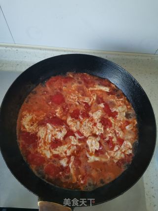 西红柿鸡蛋面片儿汤的做法步骤：9