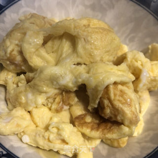 黄瓜炒蛋的做法步骤：3