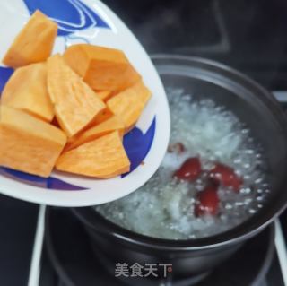 红薯银耳羹的做法步骤：4