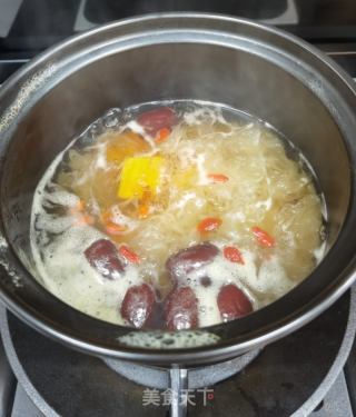 红薯银耳羹的做法步骤：5