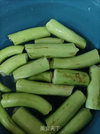 蒸盐步秋茄的做法步骤：1