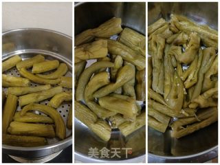蒸盐步秋茄的做法步骤：4