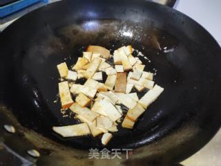 快菜炒豆干的做法步骤：4