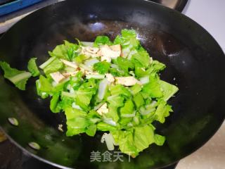 快菜炒豆干的做法步骤：5