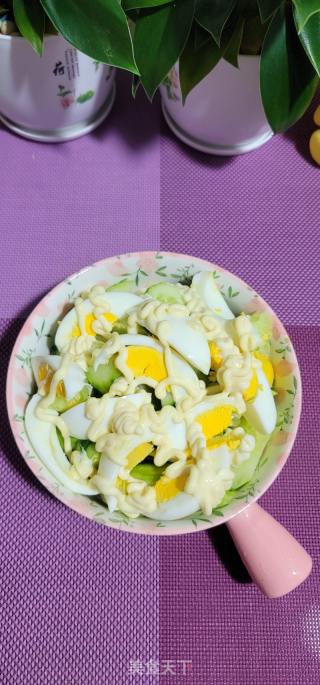 青瓜鸡蛋沙拉