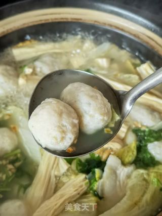 鱼丸杂菜煲的做法步骤：12