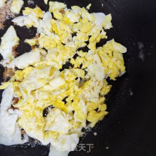 鸡蛋肉末炒豇豆的做法步骤：6