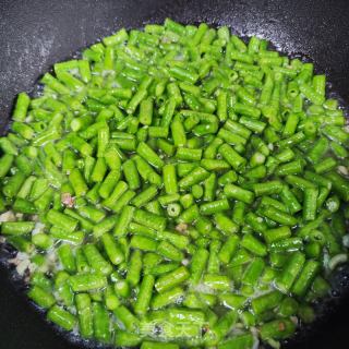 鸡蛋肉末炒豇豆的做法步骤：9