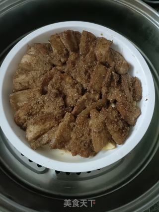 粉蒸肉的做法步骤：11