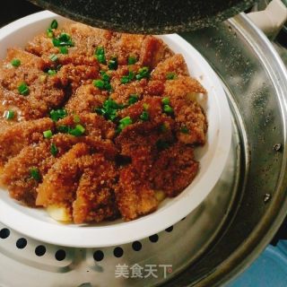 粉蒸肉的做法步骤：13