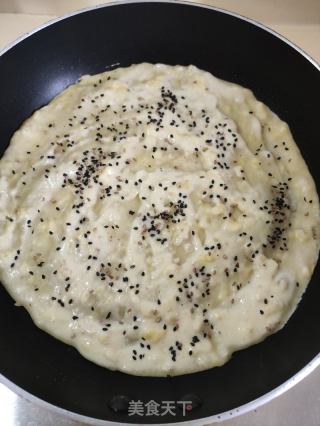 香蕉芝麻软饼的做法步骤：5