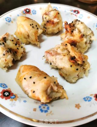香蕉芝麻软饼的做法步骤：6