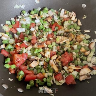 番茄蔬菜汤的做法步骤：5