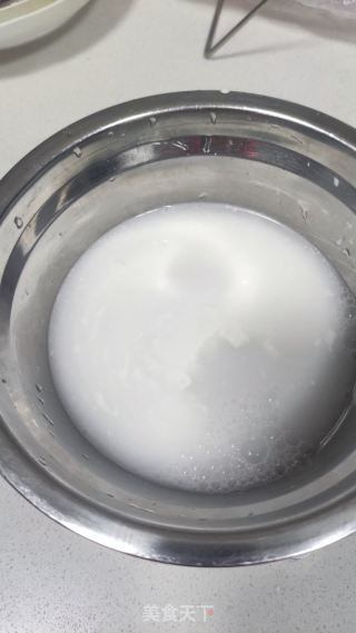椰汁葡萄干钵仔糕的做法步骤：3