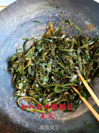 风味麻辣海带丝的做法步骤：6