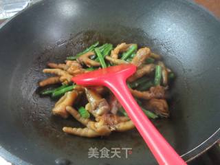 四季豆烧鸡爪的做法步骤：11