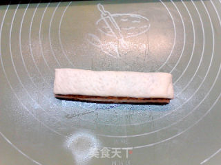 红糖麻酱花卷的做法步骤：16