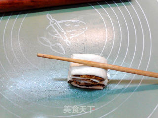 红糖麻酱花卷的做法步骤：19